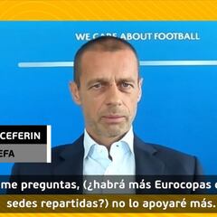 Ceferin confiesa que el formato de esta Euro no se repetirá y da razones que retratan a la UEFA