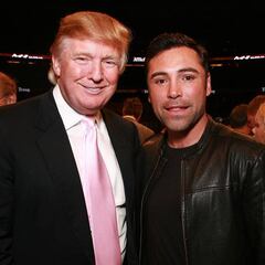 Óscar de la Hoya: "Reto a Donald Trump a ir a la pelea del 'Canelo'"