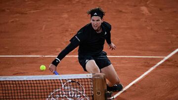 Dominic Thiem, en Roland Garros.