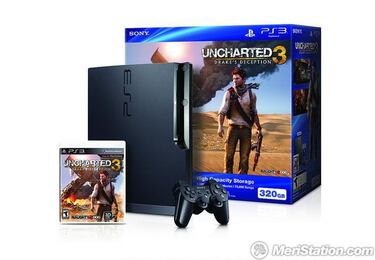 Uncharted 3 tendrá su propio pack de PS3