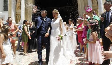 Fotografía de la boda de José Antonio Reyes. 