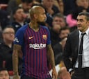 Valverde defiende a Vidal: "Él es un jugador diferente"