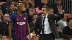 Valverde defiende a Vidal: "Él es un jugador diferente"