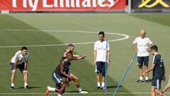 El Madrid prepara su estreno liguero ante el Getafe