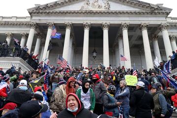 Los seguidores de Trump intentan tomar el Capitolio