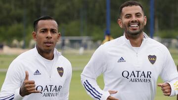 Sebastián Villa y Edwin Cardona