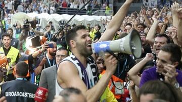 Una Final Four merece esto: Felipe Reyes se desató con el megáfono