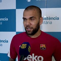 Dani Alves: "Tenía la esperanza de algún día poder volver"