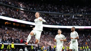 A thunderbolt from Modric and a second half strike from Vini Jr. were enough to see Madrid bag maximum points at the Bernabéu.