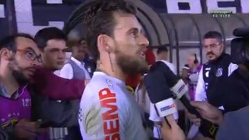 Lucas Lima scolds reporter for persistent Barça "lies"