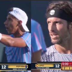 El 'pollo' del rival de Feliciano tras perder con él que le dejó con cara de '38 años y aguantar esto...'