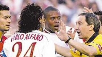 <b>SANCIONADO. </b>Pablo Alfaro y Bakayoko fueron expulsados en el último partido de la pasada temporada.