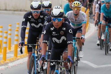 Nairo Quintana: ¡°Estoy fatigado, todo est¨¢ solucionado y nada me preocupa¡±
