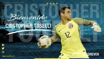 Se confirma la llegada de Cristopher Toselli a Everton