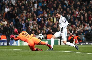 1-0. Borja Mayoral marcó el primer gol.