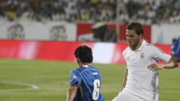 <b>AMISTOSOS. </b>Higuaín jugó ayer 45 minutos en Kuwait y entrará salvo sorpresa en la lista de Argentina.