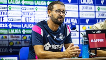 Bordalás: “La pretemporada ha estado condicionada por la falta de jugadores”