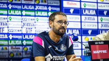 Bordalás: “El partido del lunes está totalmente olvidado”