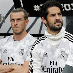 Bale e Isco, entre algodones