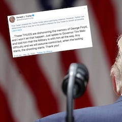 What's the origin of Donald Trump's 'when the looting starts, the shooting starts' tweet?