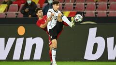 Havertz, con Alemania. 