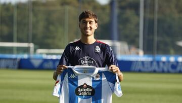 Deportivo de La Coruña. Presentación Obrador