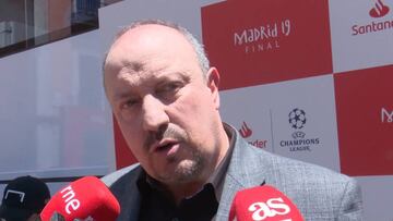 Las condolencias de Rafa Ben¨ªtez a la familia de Jos¨¦ Antonio Reyes