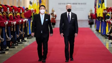 U.S. President Joe Biden and South Korean President Yoon Suk-yeol