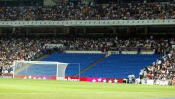 El fondo que suelen ocupar los Ultras Sur.