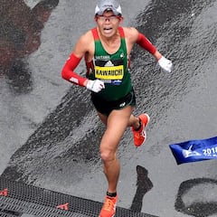 Kawauchi, el 'popular' que lleva 81 maratones, gana en Boston