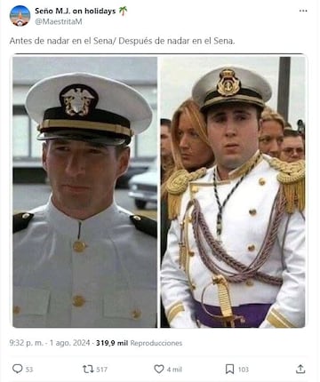 Tom Cruise, protagonista de los mejores memes de la ceremonia de clausura de los Juegos Olímpicos