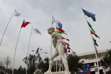 Así fue la Ceremonia de las Banderas en Santiago 2017