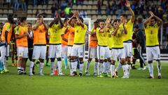 Amigos en sus clubes y rivales en el amistoso Francia vs. Colombia