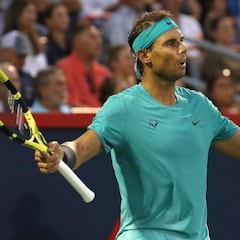Nadal: "He ido de menos a más"