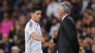 Ancelotti llama a James y el colombiano le da el 's¨ª quiero'