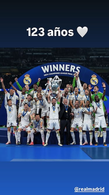 El mundo del fútbol felicita al Real Madrid por su 123 cumpleaños