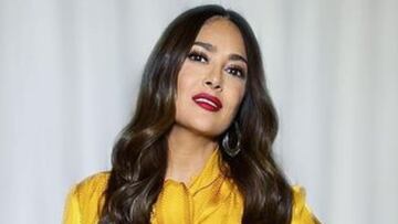 Salma Hayek aparece sin maquillaje y las redes se rinden ante ella