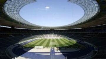 Estadio Ol&iacute;mpico de Berl&iacute;n, donde se celebrar&aacute; la final de la Champions