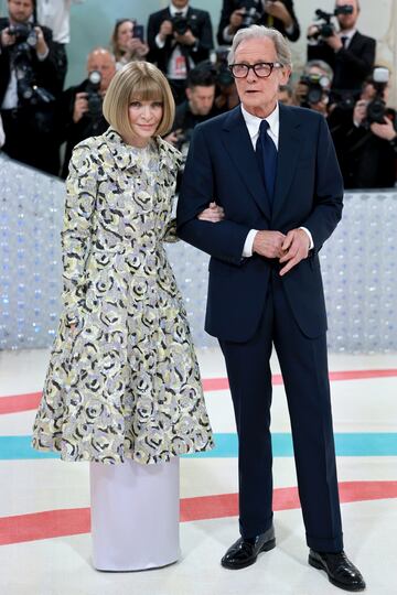 Anna Wintour y Bill Nighy.