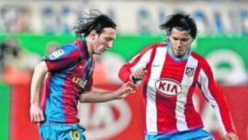 <b>EL DUELO. </b>Los focos estarán hoy pendientes en el Calderón de Messi y Agüero.