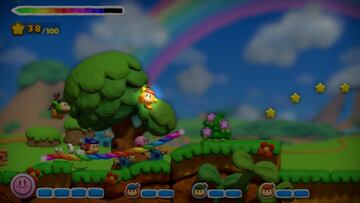 Captura de pantalla - Kirby and the Rainbow Curse (WiiU)