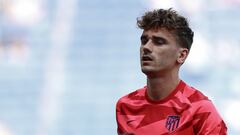 Griezmann, en el Espanyol-Atl&eacute;tico del domingo, en su primer partido como rojiblanco tras su vuelta, en la que estuvo muy gris. 