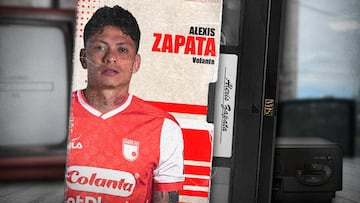 Alexis Zapata es nuevo jugador de Independiente Santa Fe.