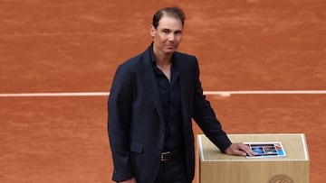 The 22-time Grand Slam champion had hand surgery in Barcelona as injury troubles follow him into retirement.