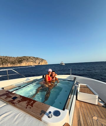 Las vacaciones de los deportistas y famosos en las Redes Sociales