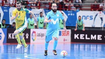 El Jaén da la sorpresa, otra vez, y vence al Movistar en Torrejón