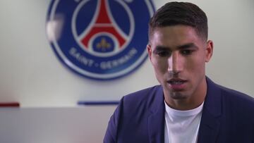 No se corta ni un pelo: contundente primera frase de Achraf como jugador del PSG