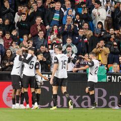 Valencia 1-0 Sevilla: resumen, goles y resultado