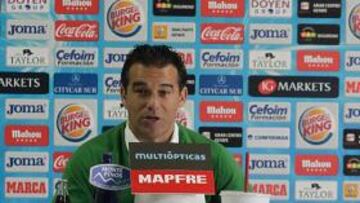Luis García: "No hay euforia en el equipo y sí ilusión"