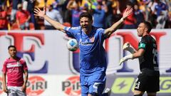 La U recupera a su goleador y vuelve a sonreír